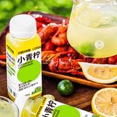 百补 柠檬共和国小青柠汁柠檬水果汁饮料酸爽网红解腻饮品