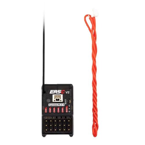 RadioMaster ER5C V2 ELRS PWM接收机 5通道 RC竞速车模船模用