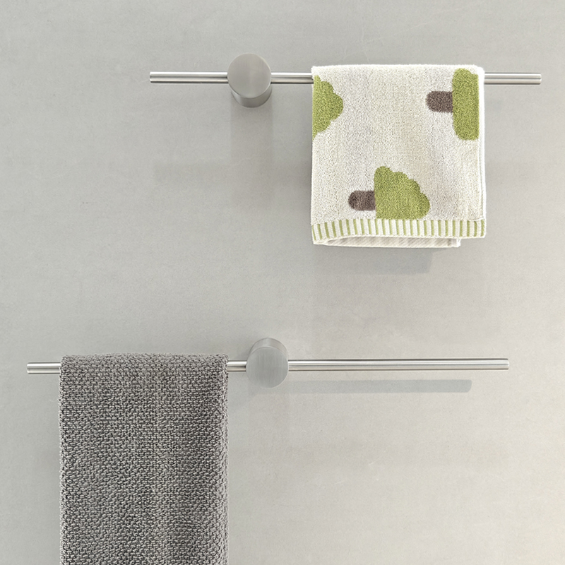 设计师款极简毛巾架不锈钢加厚