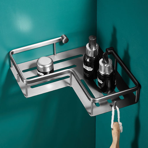 卫生间全铜高端三角篮