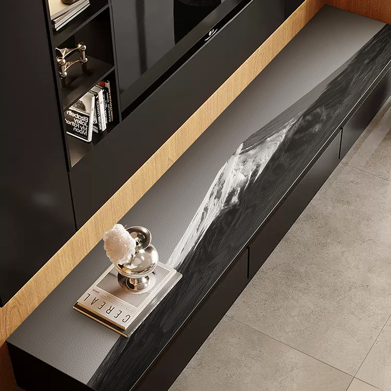 简约电视柜垫PVC皮革防水防油桌布免洗桌面防烫保护垫餐柜垫子,居家布艺,桌布,淘宝优惠券,粉丝福利购,淘宝优惠卷