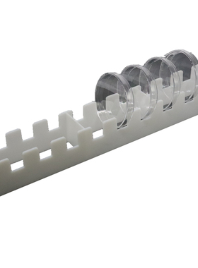 塑料培养皿架 竖放9孔 玻璃培养皿 90/100mm ABS材料 耐酸碱