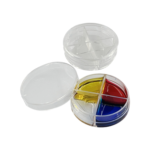 cellvis分格共聚焦皿20mm四格两格共聚焦玻底培养皿 多孔玻底培养皿多格玻底培养皿10个/包