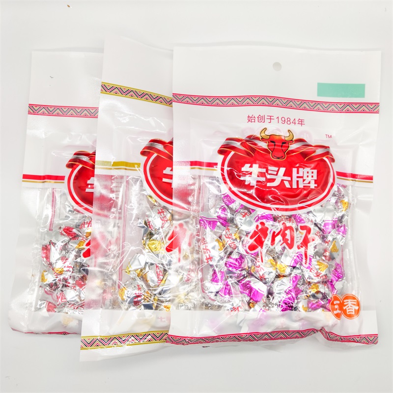 贵州特产牛头牌牛肉干牛肉粒4袋装五香麻辣风味辣牛肉休闲零食品