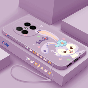 适用华为mate70pro+手机壳卡通星黛露Mate70Air液态硅胶保护套70优享版全包防摔女款七十直边超薄可爱软壳