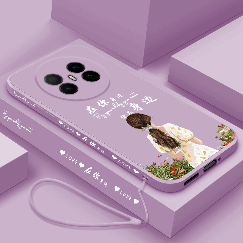 在你身边适用华为mate70pro+手机壳Mate70Air新款硅胶保护套七十液态时尚潮流女款70优享版全包高级防摔软壳