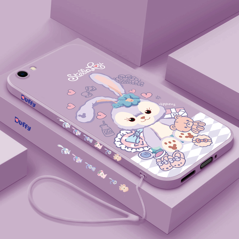 OPPO液态硅胶直边魔方潮牌手机壳