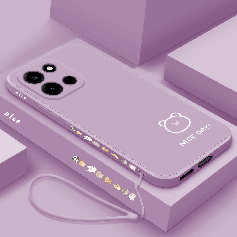 适用一加turbo6手机壳简约线条小熊小兔1+Turbo6V保护套网红情侣款oneplus全包防摔PLU110个性创意男女款,3C数码配件,手机保护套/壳,淘宝优惠券,粉丝福利购,淘宝优惠卷