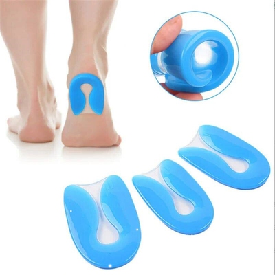 Silicone Gel Insoles Heel Cushion Soles Relieve Foot Pain Pl