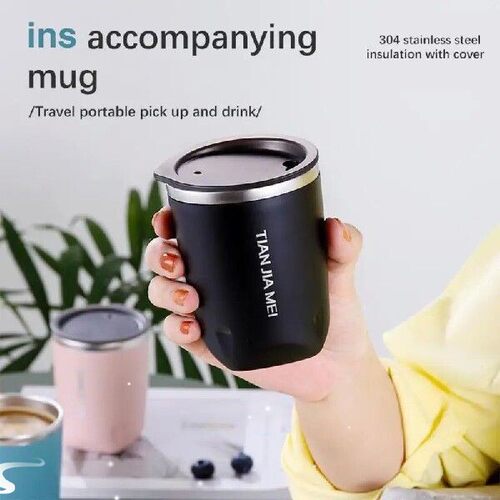 300ML Thermal Mug Beer Cups Stainless Steel Vacuum Flask