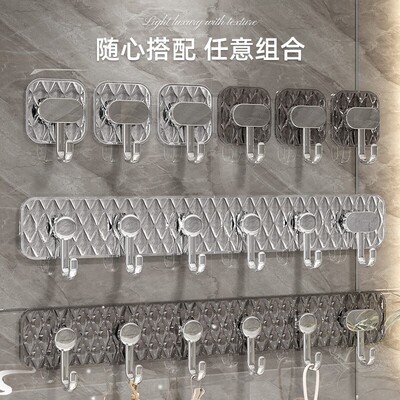 Hook Adhesive Hook Transparent Hook Strong Glue Hanging Rack