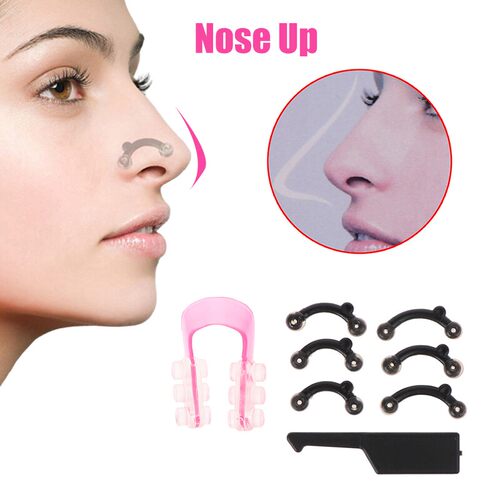 6Pcs/Set No Pain 3 Size Beauty Nose Clip Corrector Massage T