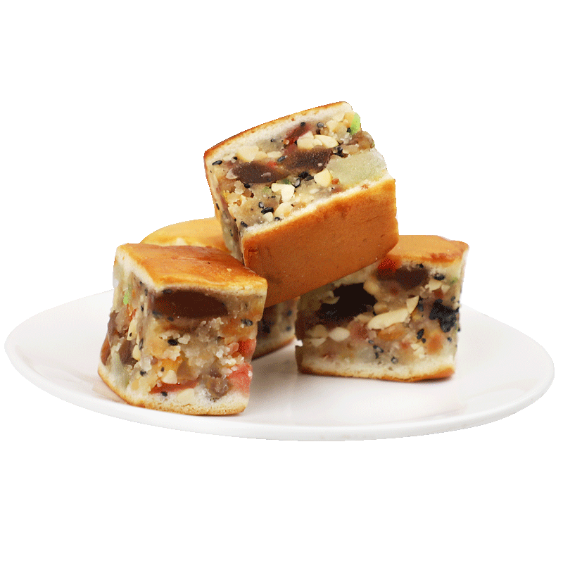 溫州橋墩鎮(zhèn)特產(chǎn)網(wǎng)紅月餅酥皮大月餅禮盒裝多口味蛋黃板栗紫薯500g