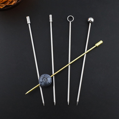 森夫家用水果签汉堡三明治调酒针