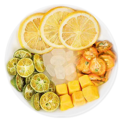 10万+人付款金桔柠檬百香果茶