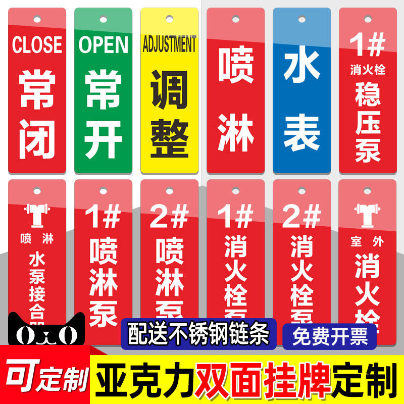消防水泵房标识牌室外火图片