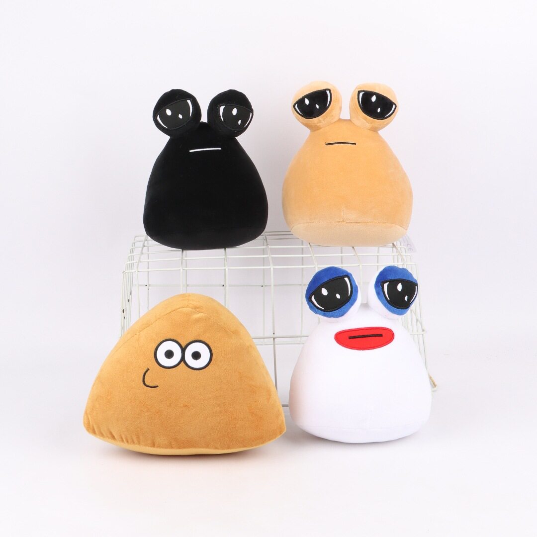 现货pou plush毛绒玩具大眼外星人公仔我的宠物外星人玩偶礼物