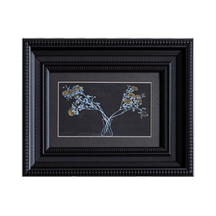 中古风画框空框装裱复古油画装饰外框实木边框条定制尺寸拼图相框