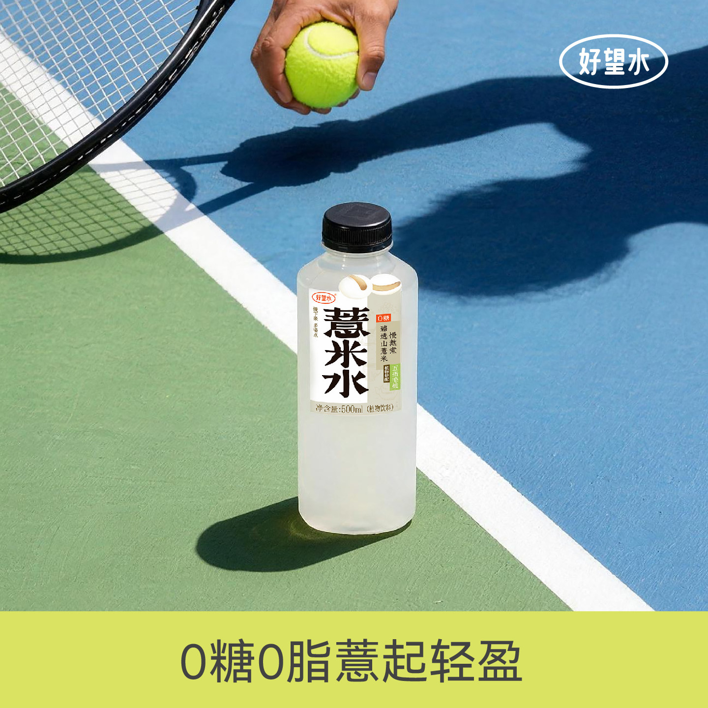 【运动薏下】好望水五指毛桃薏米水运动外出植物饮料500ml*4图片