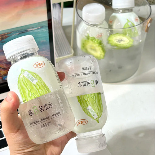 【不苦的苦瓜水】好望水苦瓜水维B果蔬水维生素口袋饮料小瓶10瓶
