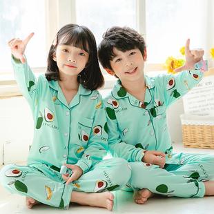 autumn winter Girls Kids Sleepwear 2023 Boys Nightwe Pajamas