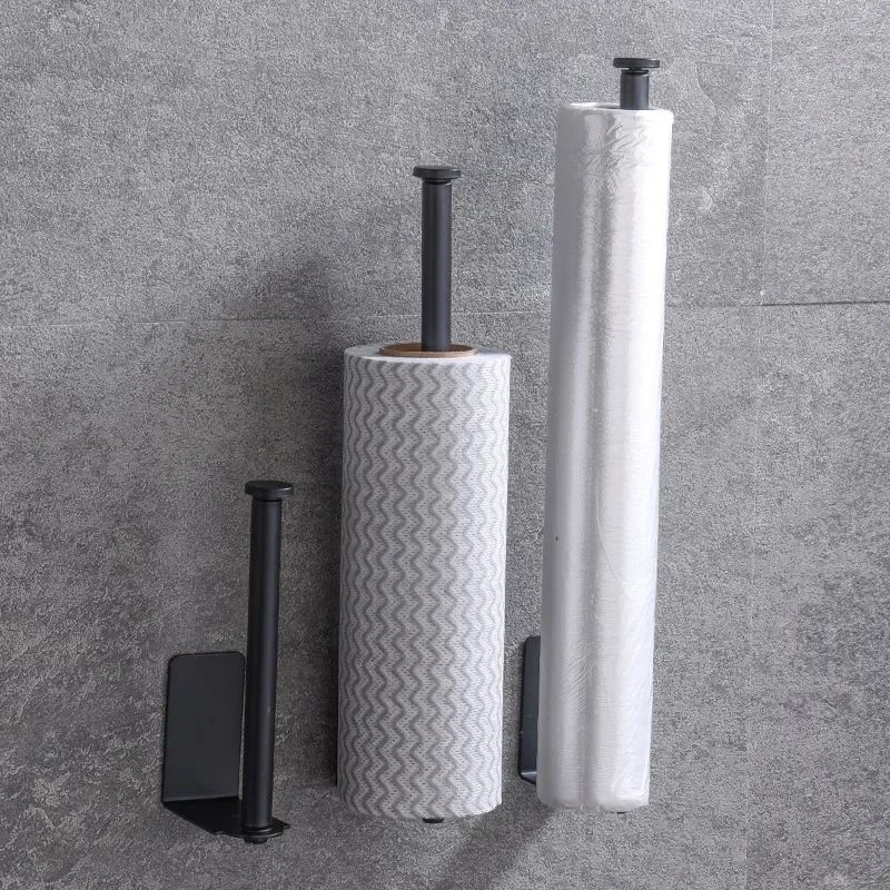 Stainless Steel Paper Towel Holder Self Adhesive Toilet Roll