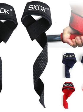 Padded Weight Lifting Training Gloves Wrap Gym Straps Hand B