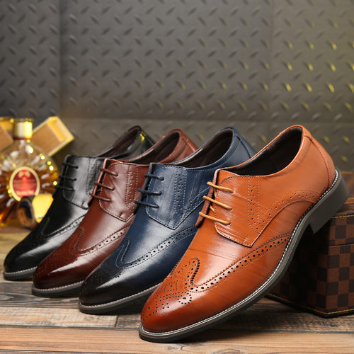 Large size 46 47 48 Brogues business leather shoe men shoes