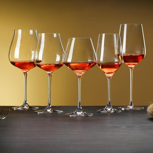 CrystalGobletWineGlassRed