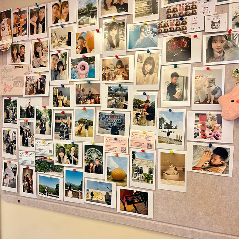 毛毡板墙贴软木板照片墙背景板不伤墙幼儿园墙上展示板公告栏文化墙留