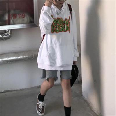 连帽卫衣女oversize2025年新款秋冬宽松慵懒加绒加厚外套上衣服潮