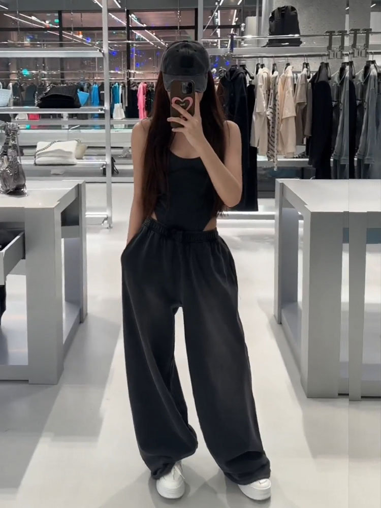 连体衣吊带背心女温婉同款