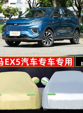 2021款威马汽车-威马EX5专用车衣车罩防晒防雨18/19/20款加厚车套