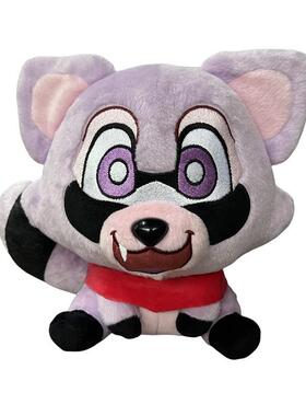 新品靛蓝公园indigo park毛绒玩具 游戏周边公仔小浣熊玩偶