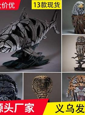 独立站新款当代动物标本雕塑收藏contemporary animal scul