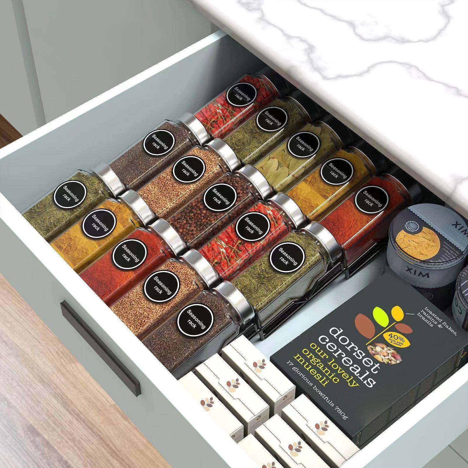 120ml调料瓶 方形玻璃调味罐4oz 不锈钢盖撒料瓶 香料瓶120g