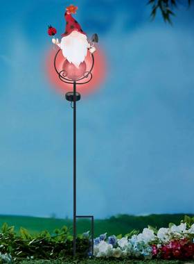 铁艺小精灵创意插件户外花园庭院园艺小精灵金属装饰摆件加工自定