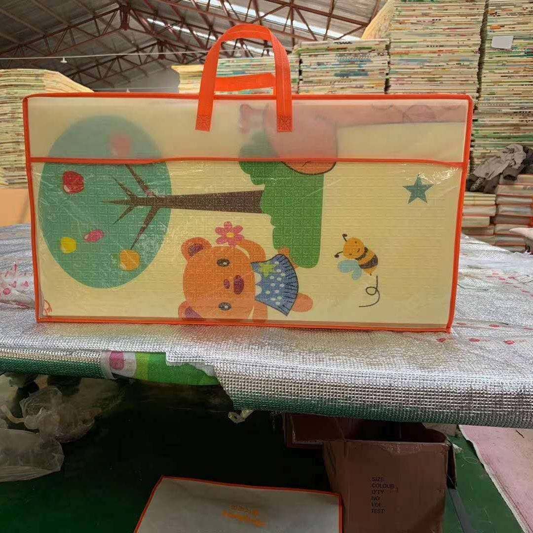 xpe折叠爬行垫爬爬垫加厚婴儿游戏垫防潮减震折叠垫泡沫地垫