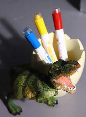 卡通笔筒摆件装饰儿童节礼物树脂工艺品桌面文具收纳盒创意