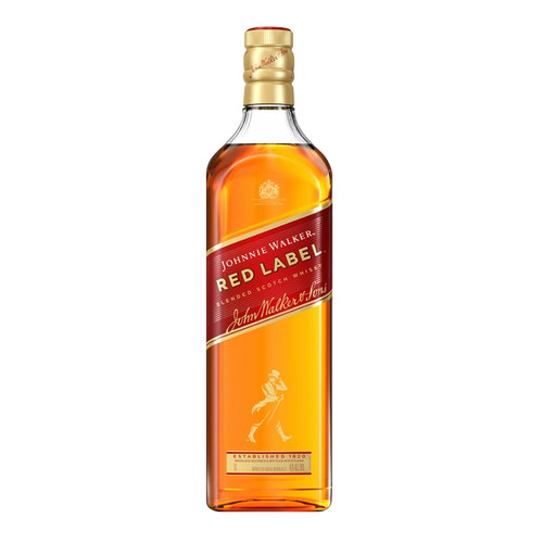 直播 Johnnie Walker尊尼获加红牌1000ML苏格兰威士忌进口洋酒
