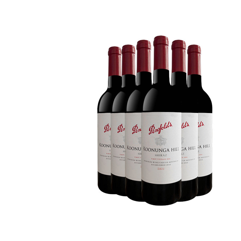 Penfolds 奔富寇兰山设拉子6瓶装干红葡萄酒澳大利亚原瓶进口正品,酒类,干红静态葡萄酒,淘宝优惠券,粉丝福利购,淘宝优惠卷