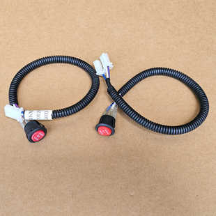 三四轮电动车汽油发电机续航增程器强启自动熄火手动三档开关按钮