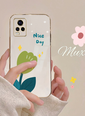 vivoS7手机壳vovos6女vivos5新款viv0s6高级VIVOS7简约wiwos7电镀软硅胶S6防摔镜头全包网红潮牌时尚适用于