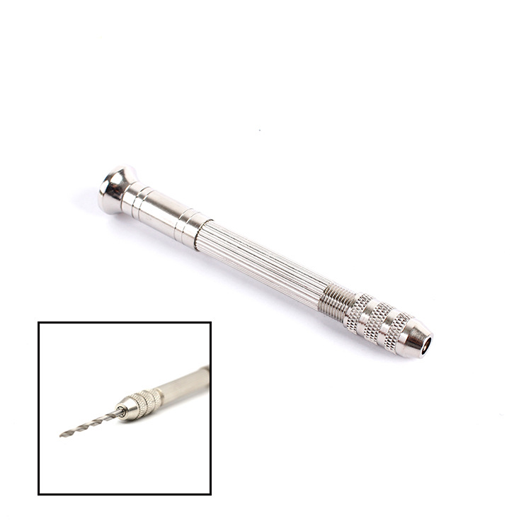 狗牙打孔器迷你手持式文玩diy钻眼手捻钻小型手动钻孔工具扩孔钻