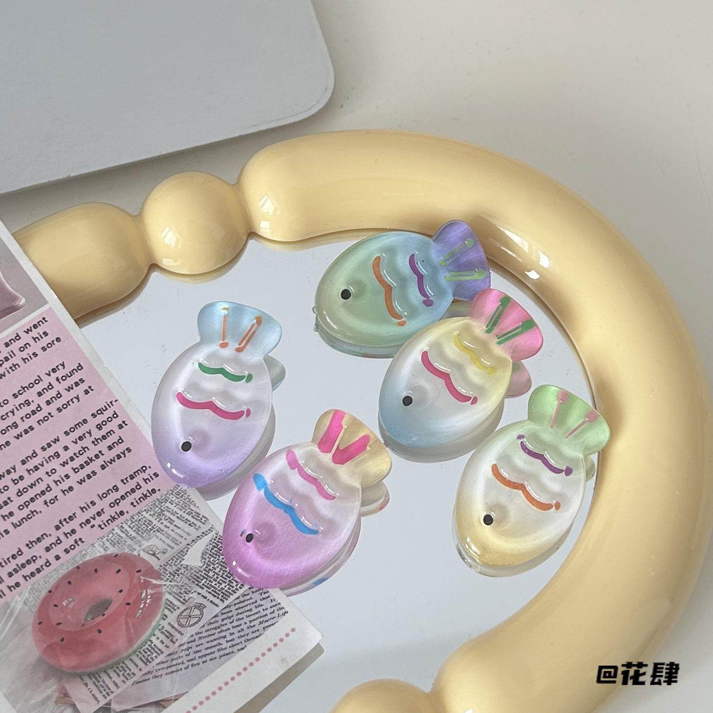 春夏BB夹可爱果冻色鲷鱼烧小鱼发夹秋冬仙女卡通透明小鱼发夹,饰品/流行首饰/时尚饰品新,发饰,淘宝优惠券,粉丝福利购,淘宝优惠卷