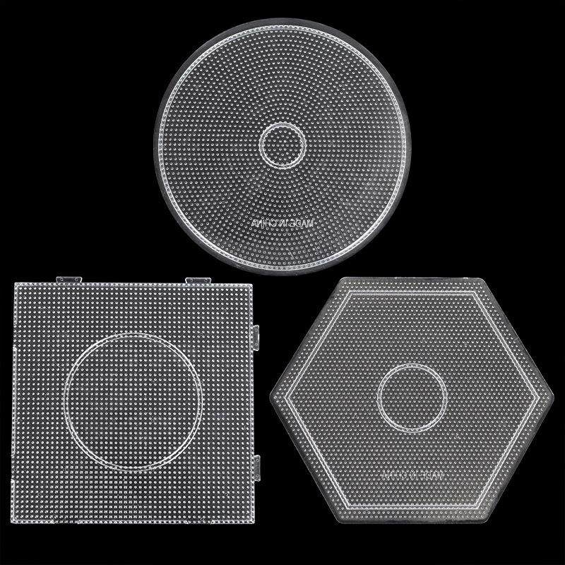 专用六角形diy板子2点6mm趣味手工透明拼豆底板玩具模板,玩具/童车/益智/积木/模型,拼豆/拼豆工具,淘宝优惠券,粉丝福利购,淘宝优惠卷