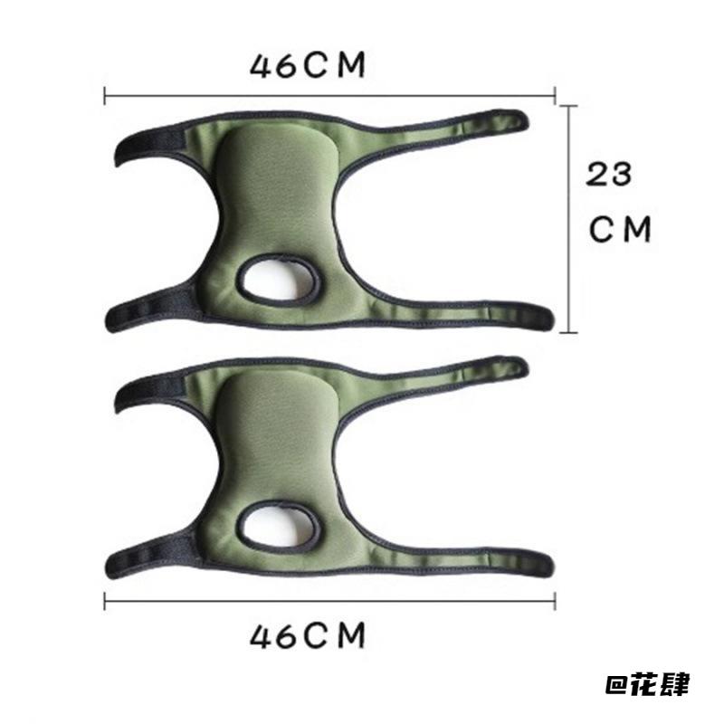 园艺防护保护膝膝盖垫修剪舒适园林除草跪垫居家护膝可调节防擦伤