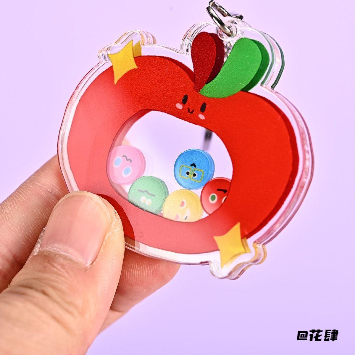 送朋友wmls物料五月天苹果摇摇乐钥匙扣收藏礼物演唱会物料