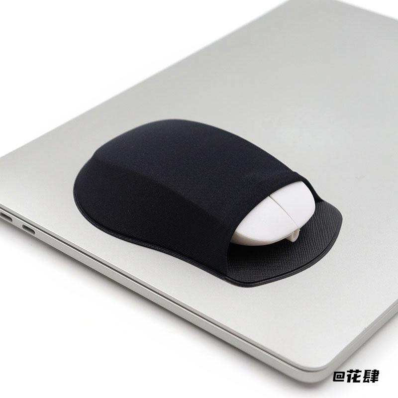 耳机便携袋桌垫墙壁粘贴款弹力贴袋鼠标保护套简约粘贴小包外置