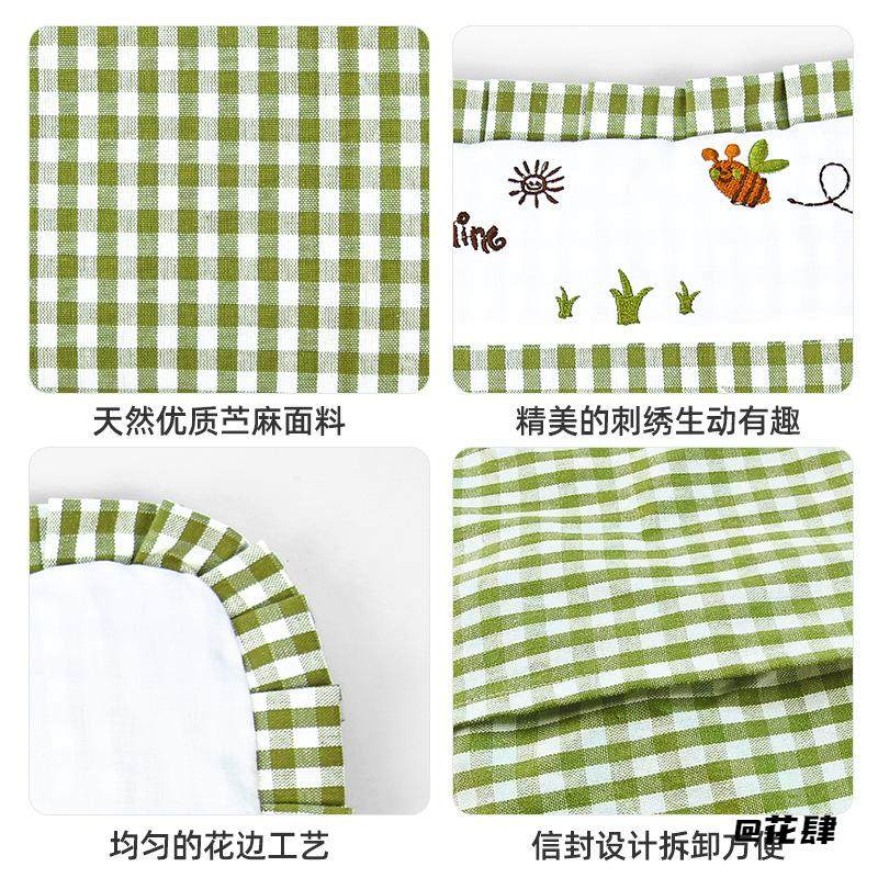 儿童苎麻枕头决明子护颈枕儿童婴童枕头透气3D透气双向豆豆绒,居家布艺,午睡枕,淘宝优惠券,粉丝福利购,淘宝优惠卷